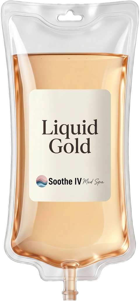 Liquid Gold IV bag